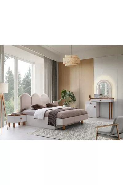 ENSEMBLE DE CHAMBRE À COUCHER KÖŞK À BASE DE MDF