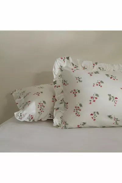 Karsell Silvie 2'li Yastık Kılıfı Kırmızı 