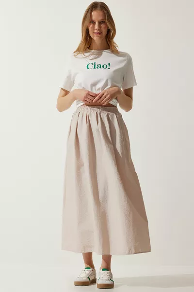 المرأة كريم المظلة تنورة بالون 