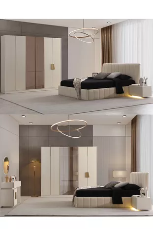 Ensemble de chambre à coucher Tirilye