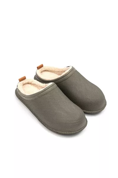 شباشب منزلية رجالية بمخمل مريح ونعل EVA