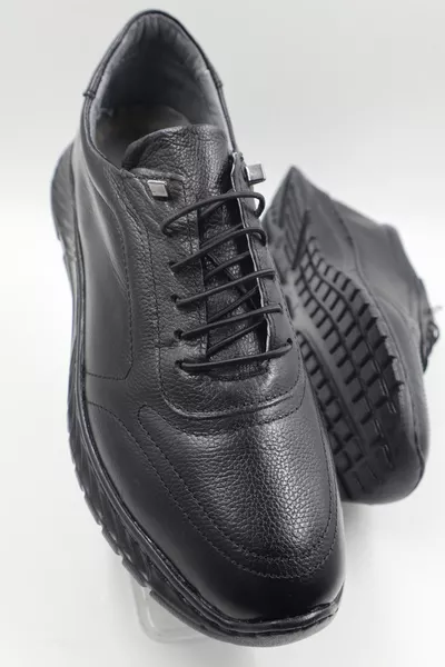 Erkek Iç Dış Hakiki Deri Ultra Rahat Hafif Tam Ortopedik Spor Günlük Ayakkabı