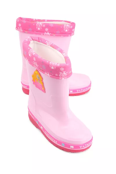 Bottes de pluie d'hiver pour fille princesse