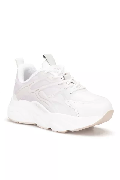 DS STORM Weißes Puder Unisex-Sneaker