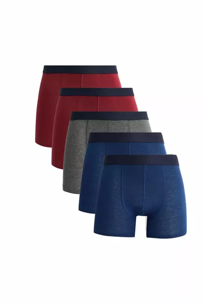 Men's 5-Pack Cotton Stretch Boxer