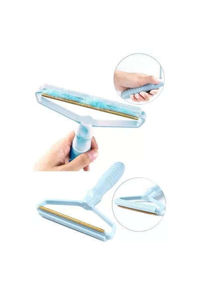 Wool Double-Sided Dress Lint and Hair Remover Lint Collector Carpet