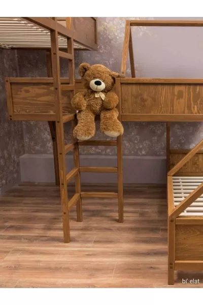 Двухъярусная кровать в виде дерева