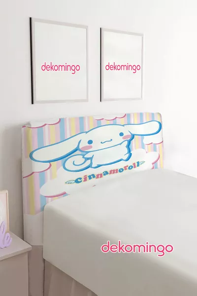 CINNAMOROLL PATTERNED HEADBOARD COVER (SINGLE)