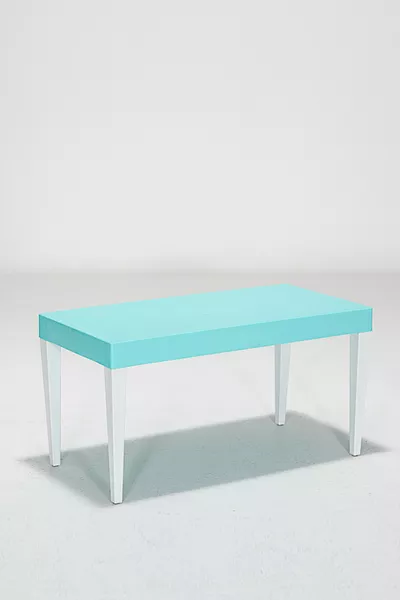 Tavolo per bambini da asilo nido Junior Rettangolare Ergonomico Confortevole - Turchese