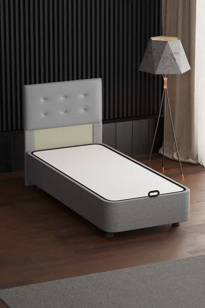 Kopfteil, Belgrad Kopfteil, Mit Größenoptionen, Hellgraue Farbe