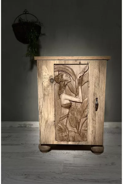 Mısırlı Nefari'nin Sırrı Kapaklı Komidin Dolap Sınırlı Sayıda Özel Üretim