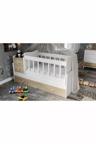 Санса Растящо легло Дъб % МДФ