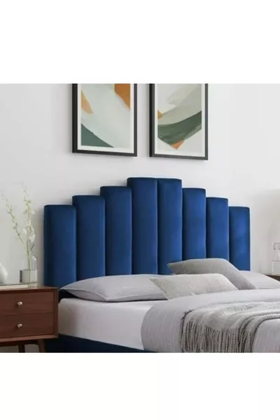 رأس سرير مزدوج مع قاعدة وسرير