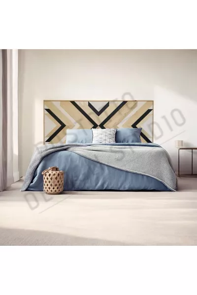 Luna Wooden Double Handmade Bed/Headboard