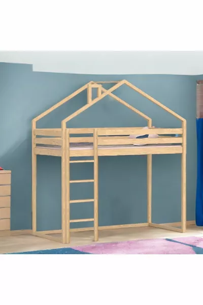 Lit superposé cabane de jeu Montessori Markaawm