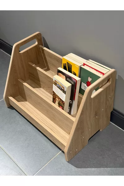 Montessori 3-planken MDF Zeer Praktisch Boekenrek