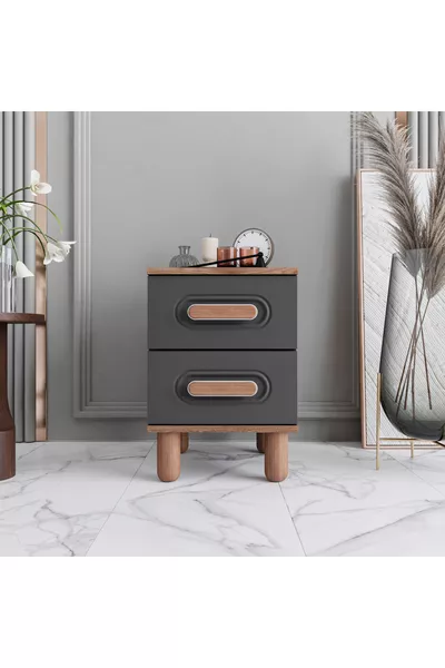 طاولة سرير أوتو بدرجتين MDF ٪