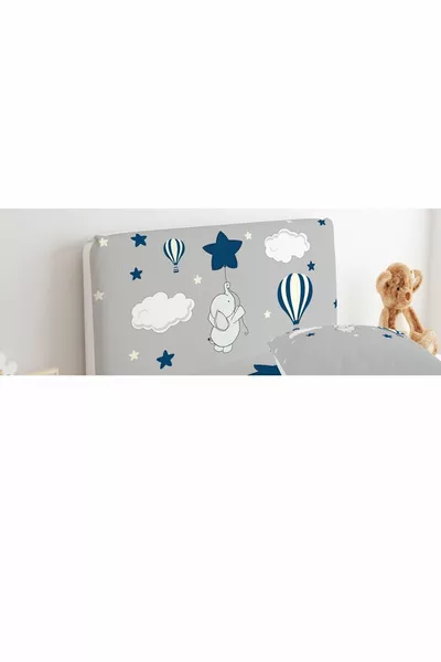 Basis Hoofdkap Vliegende Olifant Ballon En Sterren