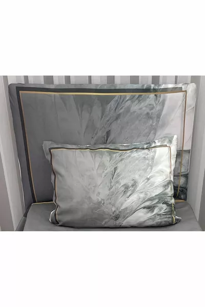 غطاء رأس سرير بمظهر الرخام