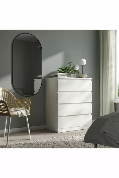 4-drawer dresser, Width: cm  Depth: cm  Height: cm