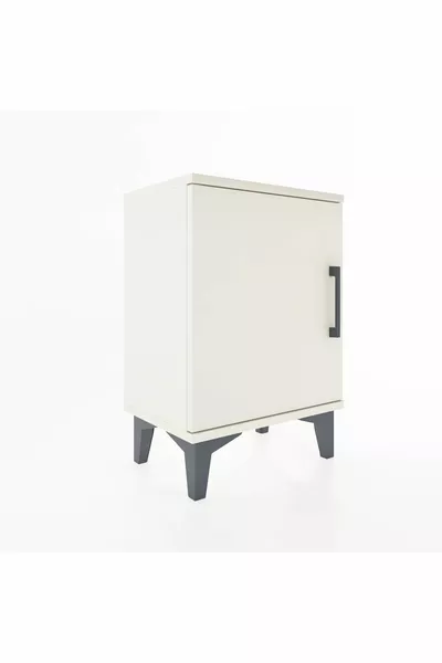 أرجيس كومودين بباب واحد ورفين حجر القمر-حجر القمر