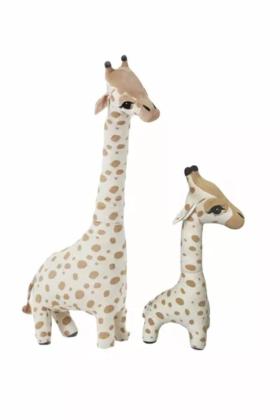 زرافة محشوة للأم والطفل 2 قطع