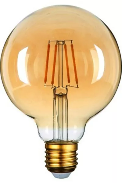  Decorative Bulb - Rustic LED Bulb  Socket  Globe Model 4W