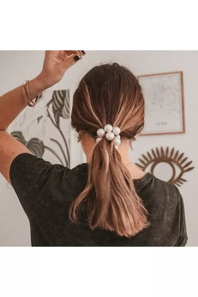 Pearl Hair Clip - Bracelet