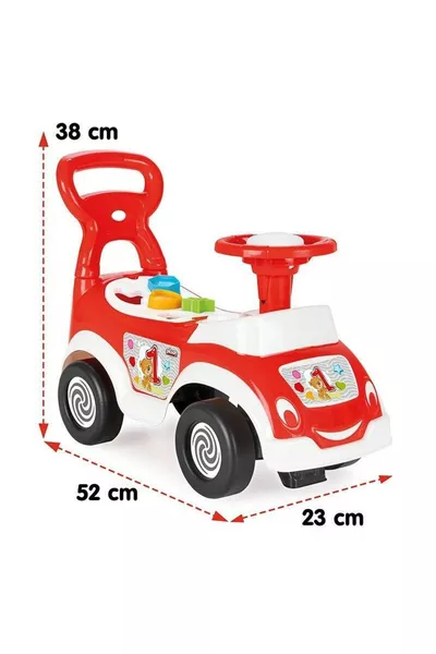 Pilsan Кубиковый Мой Первый Машинка Красная - Детский Ходунки