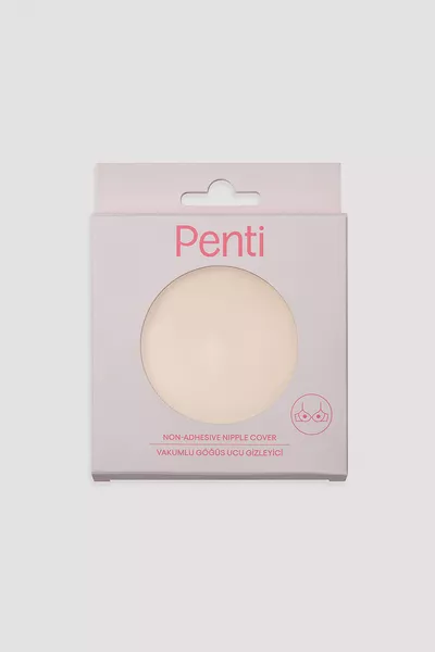 Our Cleavage Vacuum Adhesive-Free Beige Nipple Cover 8cm