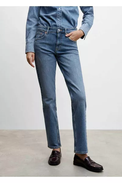 Jean Coupe Droite Confort Moyen