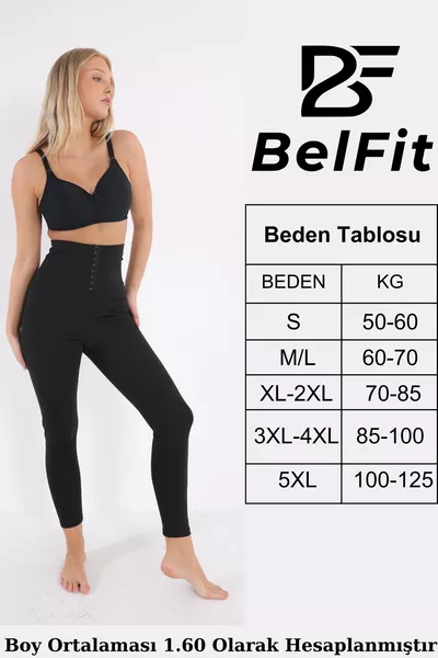 Collants thermiques avec fermeture à agrafes pour sauna, amincissant et affinant la taille