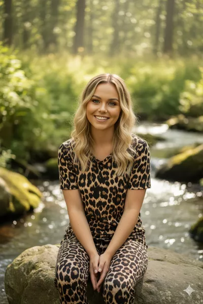 طقم بيجامة بأكمام قصيرة مصمم بنقشة الفهد من القماش المخملي