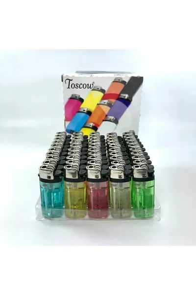 Зажигалка матовая с камнями,  шт.