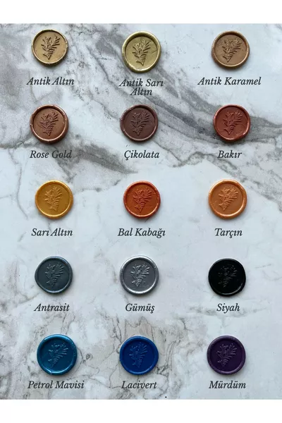 Антична златна печатна свещ ( БРОЯ)