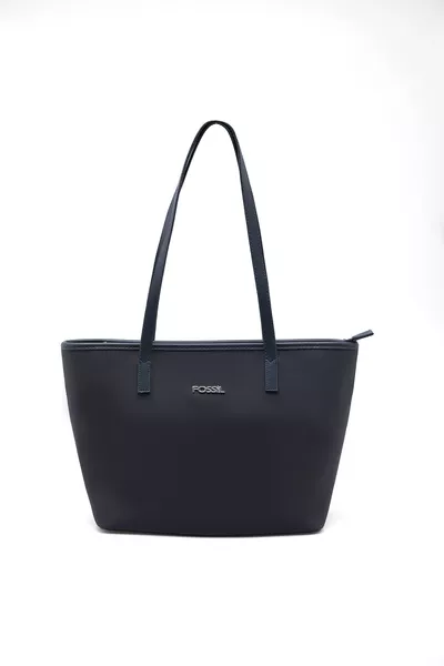 Damentasche aus Leder Blau 