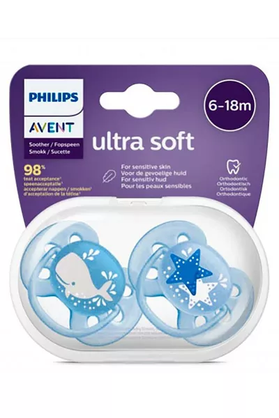 مصاصة فائقة النعومة للشهرين 2 قطعة للذكور /