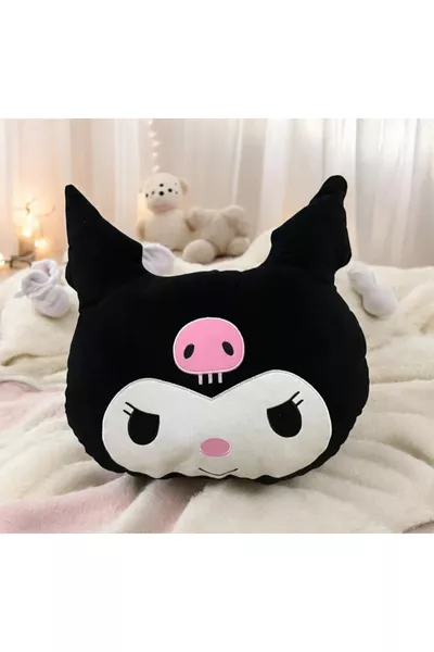 Cuscino Carino Kuromi & Peluche Cuscino & Regalo Morbido Kuromi