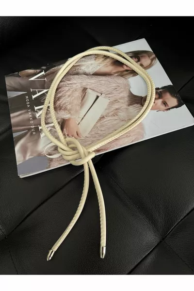 Ceinture à cordon détaillée avec nœud, ceinture de robe, ceinture de veste, ceinture de chemise