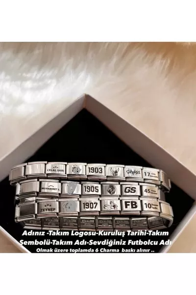 Браслет с шармом для фаната