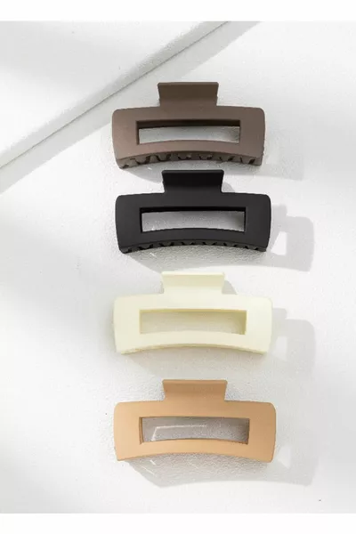 4er-Set Nackte Haarspangen