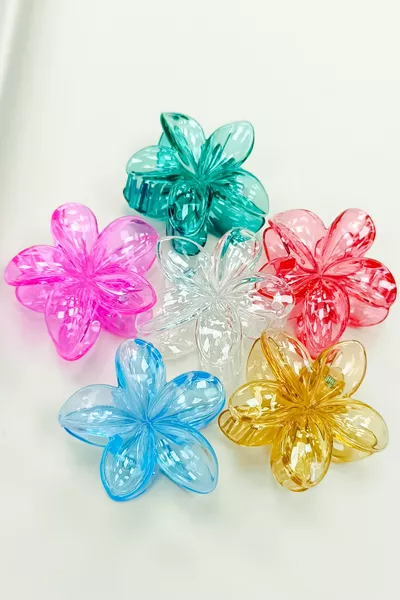 6'lı Lotus Çiçeği Xl Mandal Toka Seti