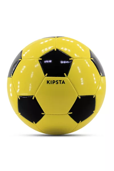 كرة القدم كيبستا رقم 5 للجميع من عمر وما فوق باللون الأصفر فرست كيك