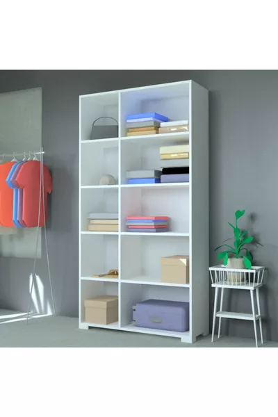 Aksu Open Shelf Wardrobe