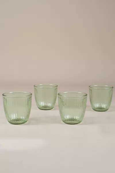 Ensemble de 4 verres à eau Splendid Vert  cc