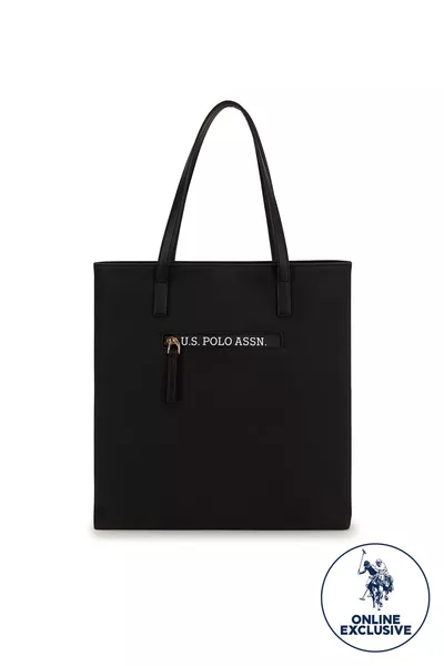 حقيبة كتف نسائية سوداء سوداء  حصريًا على الإنترنت