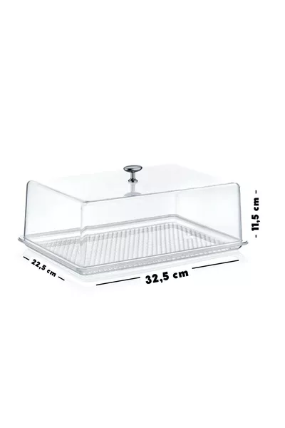 Set per Conservazione e Presentazione di Torte e Biscotti Design Decorativo N.3