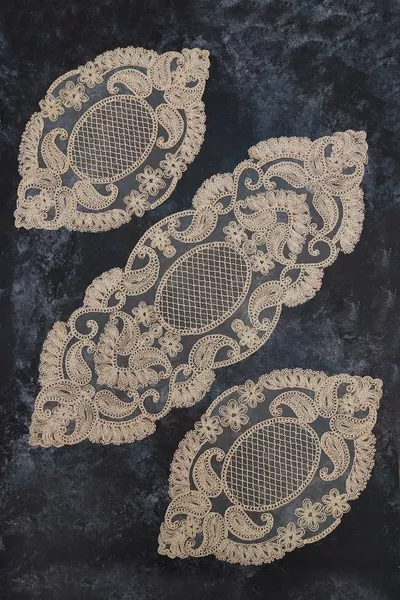 Living Room Set, 3-Piece Bedside Table Cover, Tablecloth, 3-Piece Room Set