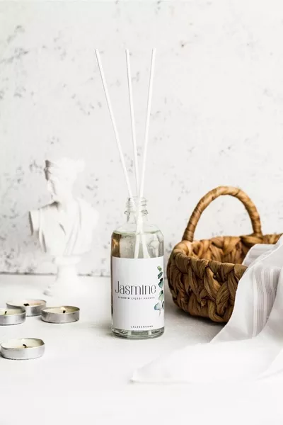 JASMINE - Аромат на жасмин, стъклен флакон  мл