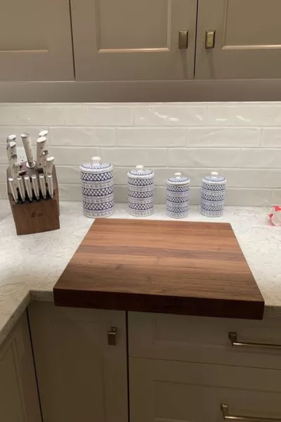 Planche à découper en bois - Planche à découper tendance - Planche à découper de comptoir - Planche à découper pour viande - Pour présentation